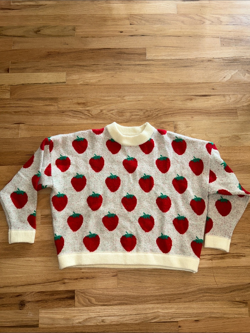 Lisa Says Gah Ella Strawberry Sweater - Picture 3 of 5